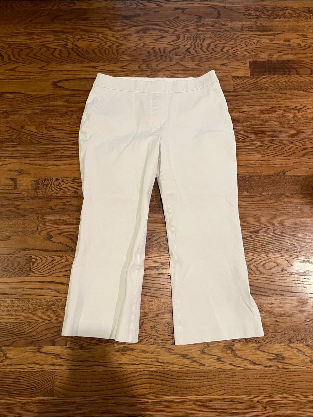 SPANX White Cropped Pants